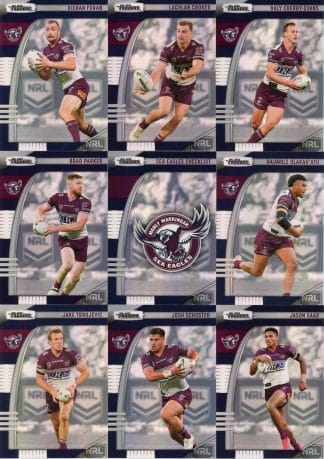 2022 NRL Traders Pearl Special Team Set - Manly Sea Eagles