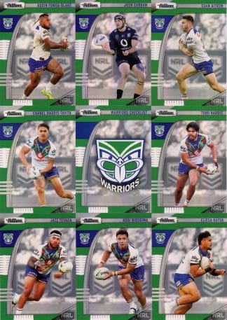 2022 NRL Traders Pearl Special Team Set - Warriors