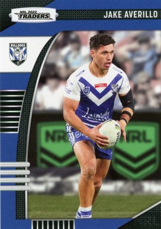 2022 NRL Traders Common Card - Base 023 Jake Averillo Canterbury Bulldogs