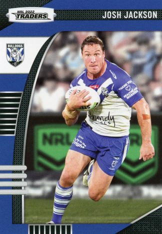 2022 NRL Traders Common Card - Base 026 Josh Jackson Canterbury Bulldogs