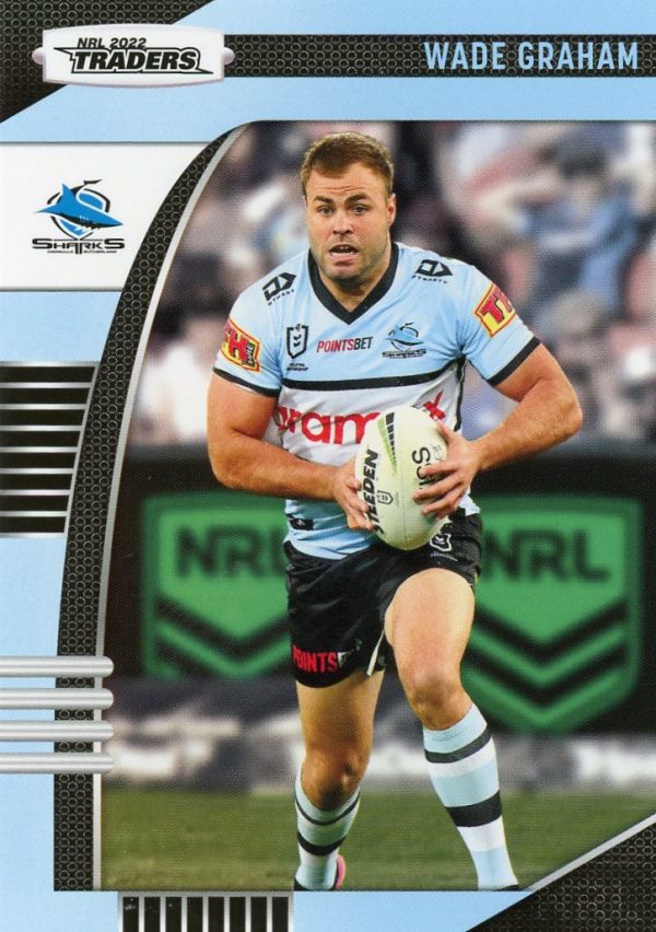 2022 NRL Traders Common Card - Base 033 Wade Graham Cronulla Sharks