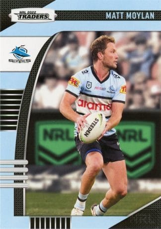2022 NRL Traders Common Card - Base 036 Matt Moylan Cronulla Sharks