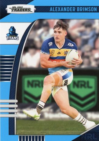 2022 NRL Traders Common Card - Base 042 Alexander Brimson Gold Coast Titans