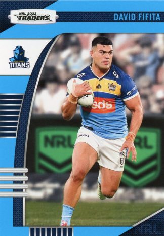 2022 NRL Traders Common Card - Base 045 David Fifita Gold Coast Titans