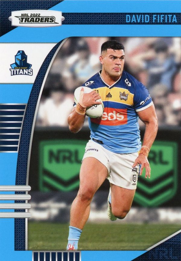 2022 NRL Traders Common Card - Base 045 David Fifita Gold Coast Titans