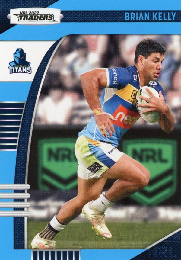 2022 NRL Traders Common Card - Base 047 Brian Kelly Gold Coast Titans