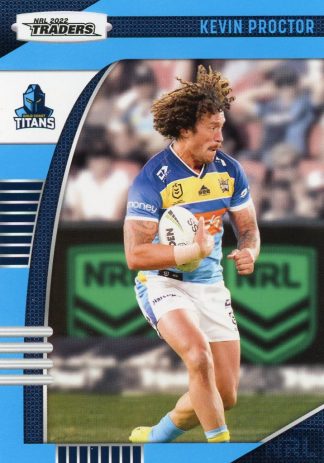 2022 NRL Traders Common Card - Base 048 Kevin Proctor Gold Coast Titans