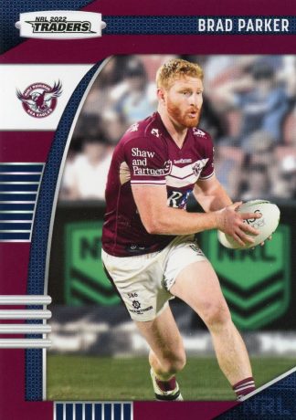 2022 NRL Traders Common Card - Base 056 Brad Parker Manly Sea Eagles