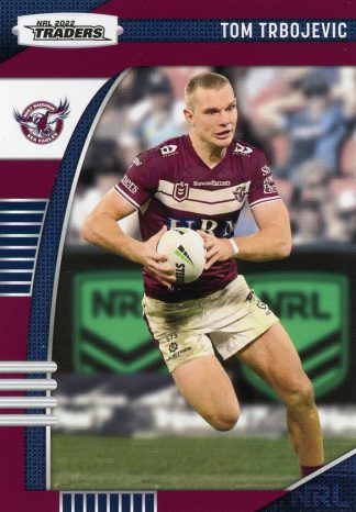 2022 NRL Traders Common Card - Base 060 Tom Trbojevic Manly Sea Eagles