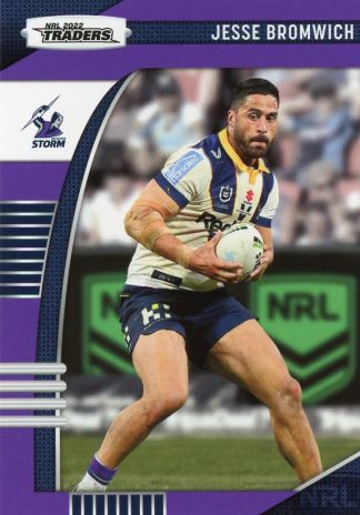 2022 NRL Traders Common Card - Base 063 Jesse Bromwich Melbourne Storm