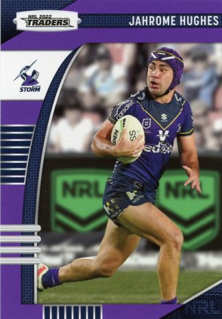 2022 NRL Traders Common Card - Base 066 Jahrome Hughes Melbourne Storm