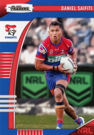2022 NRL Traders Common Card - Base 079 Daniel Saifiti Newcastle Knights