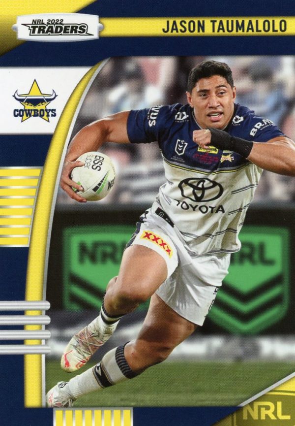 2022 NRL Traders Common Card - Base 090 Jason Taumalolo North QLD Cowboys