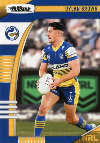 2022 NRL Traders Common Card - Base 092 Dylan Brown Parramatta Eels