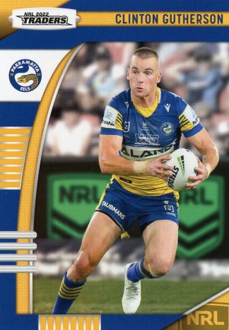 2022 NRL Traders Common Card - Base 095 Clinton Gutherson Parramatta Eels