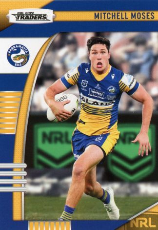 2022 NRL Traders Common Card - Base 098 Mitchell Moses Parramatta Eels