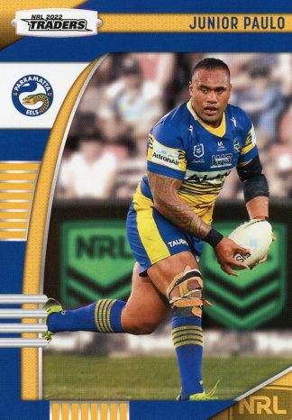 2022 NRL Traders Common Card - Base 099 Junior Paulo Parramatta Eels