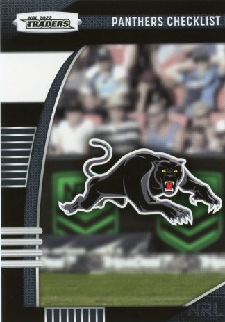 2022 NRL Traders Common Card - Base 101 Checklist Penrith Panthers