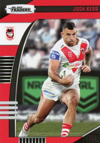 2022 NRL Traders Common Card - Base 124 Josh Kerr St George Dragons