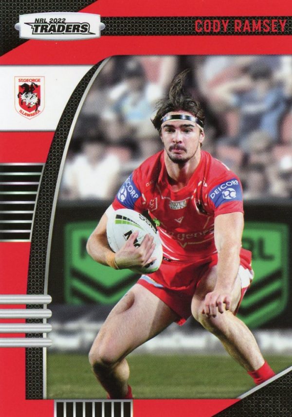 2022 NRL Traders Common Card - Base 128 Cody Ramsey St George Dragons
