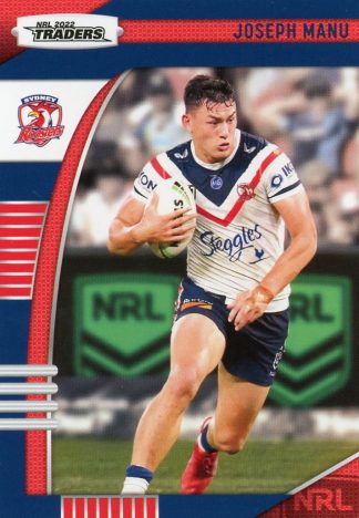 2022 NRL Traders Common Card - Base 133 Joseph Manu Sydney Roosters