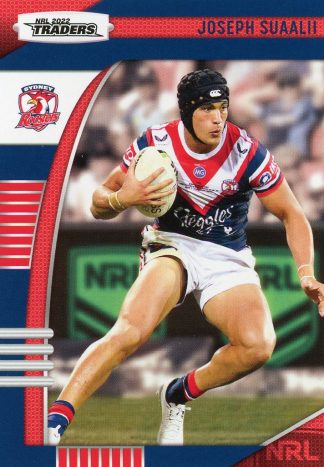 2022 NRL Traders Common Card - Base 135 Joseph Suaalii Sydney Roosters