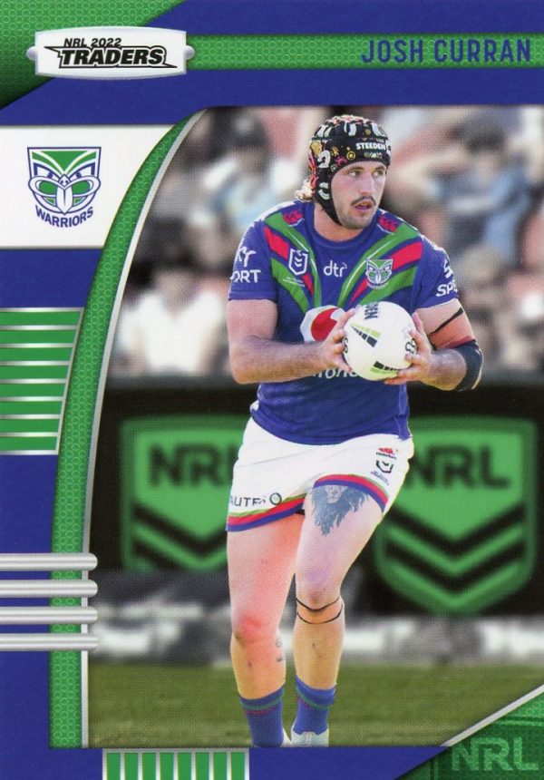 2022 NRL Traders Common Card - Base 143 Josh Curran Warriors