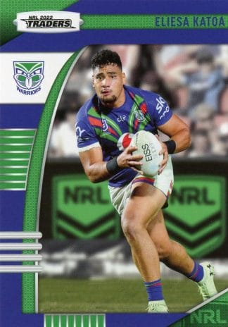 2022 NRL Traders Common Card - Base 147 Eliesa Katoa Warriors
