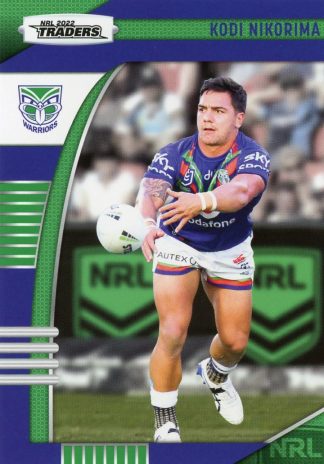 2022 NRL Traders Common Card - Base 148 Kodi Nikorima Warriors
