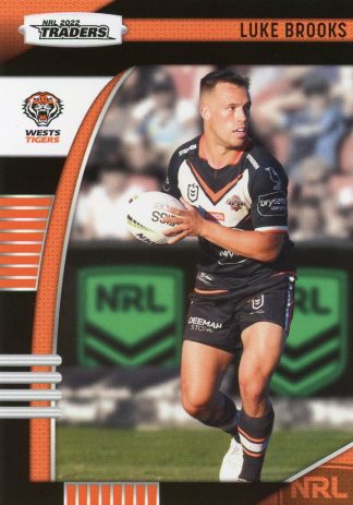 2022 NRL Traders Common Card - Base 152 Luke Brooks Wests Tigers