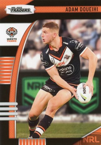 2022 NRL Traders Common Card - Base 153 Adam Doueihi Wests Tigers