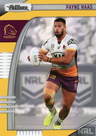 2022 NRL Traders Pearl Specials - PS006 Payne Haas Brisbane Broncos