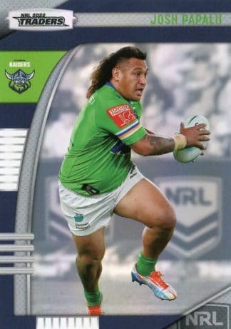 2022 NRL Traders Pearl Specials - PS014 Josh Papalii Canberra Raiders
