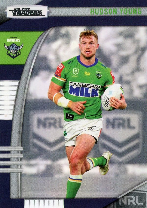 2022 NRL Traders Pearl Specials - PS020 Hudson Young Canberra Raiders