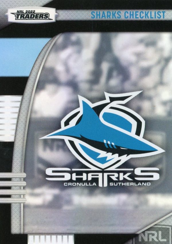 2022 NRL Traders Pearl Specials - PS031 Checklist Cronulla Sharks