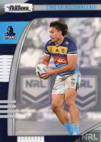 2022 NRL Traders Pearl Specials - PS044 Tino Fa'asuamaleaui Gold Coast Titans