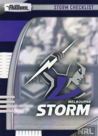 2022 NRL Traders Pearl Specials - PS061 Checklist Melbourne Storm
