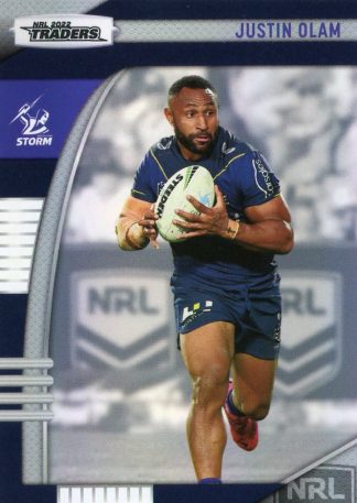 2022 NRL Traders Pearl Specials - PS068 Justin Olam Melbourne Storm