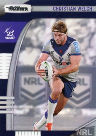 2022 NRL Traders Pearl Specials - PS070 Christian Welch Melbourne Storm