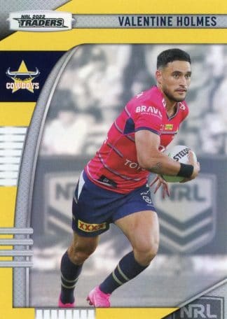 2022 NRL Traders Pearl Specials - PS087 Valentine Holmes North QLD Cowboys