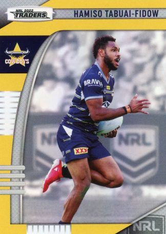 2022 NRL Traders Pearl Specials - PS089 Hamiso Tabuai-Fidow North QLD Cowboys