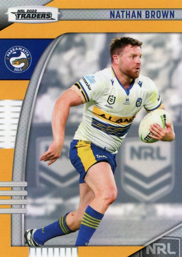 2022 NRL Traders Pearl Specials - PS093 Nathan Brown Parramatta Eels