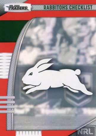 2022 NRL Traders Pearl Specials - PS111 Checklist South Sydney Rabbitohs