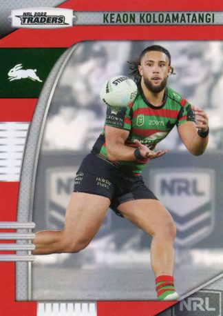 2022 NRL Traders Pearl Specials - PS116 Keaon Koloamatangi South Sydney Rabbitohs