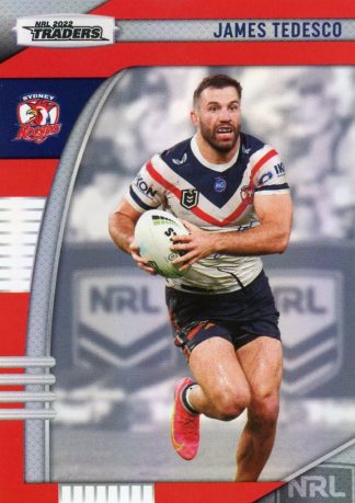 2022 NRL Traders Pearl Specials - PS136 James Tedesco Sydney Roosters