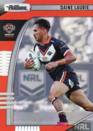 2022 NRL Traders Pearl Specials - PS154 Daine Laurie Wests Tigers