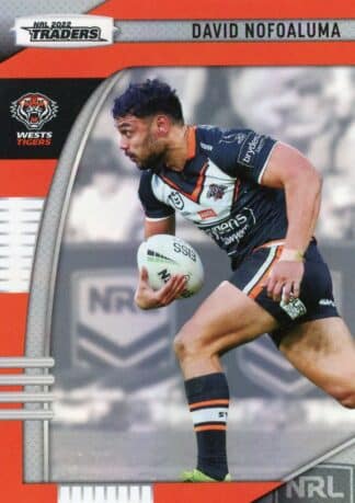 2022 NRL Traders Pearl Specials - PS156 David Nofoaluma Wests Tigers