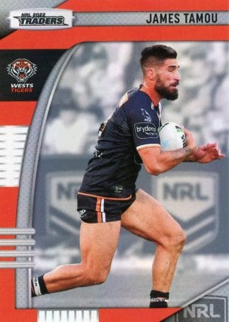 2022 NRL Traders Pearl Specials - PS158 James Tamou Wests Tigers