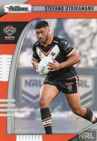 2022 NRL Traders Pearl Specials - PS160 Stefano Utoikamanu Wests Tigers