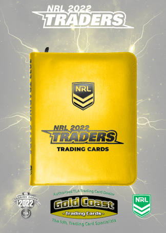 2022 NRL Traders Album With Full Base Set - 160 Common Cards